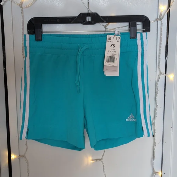 adidas Shorts Adidas Womens Pacer 3stripes Knit Shorts Poshmark